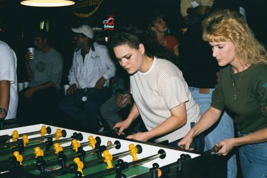 2000 Mississippi State Champs of Womens Doubles are pictured, Wendy Coose(left) & Kay Kirby, both are from Louisiana.