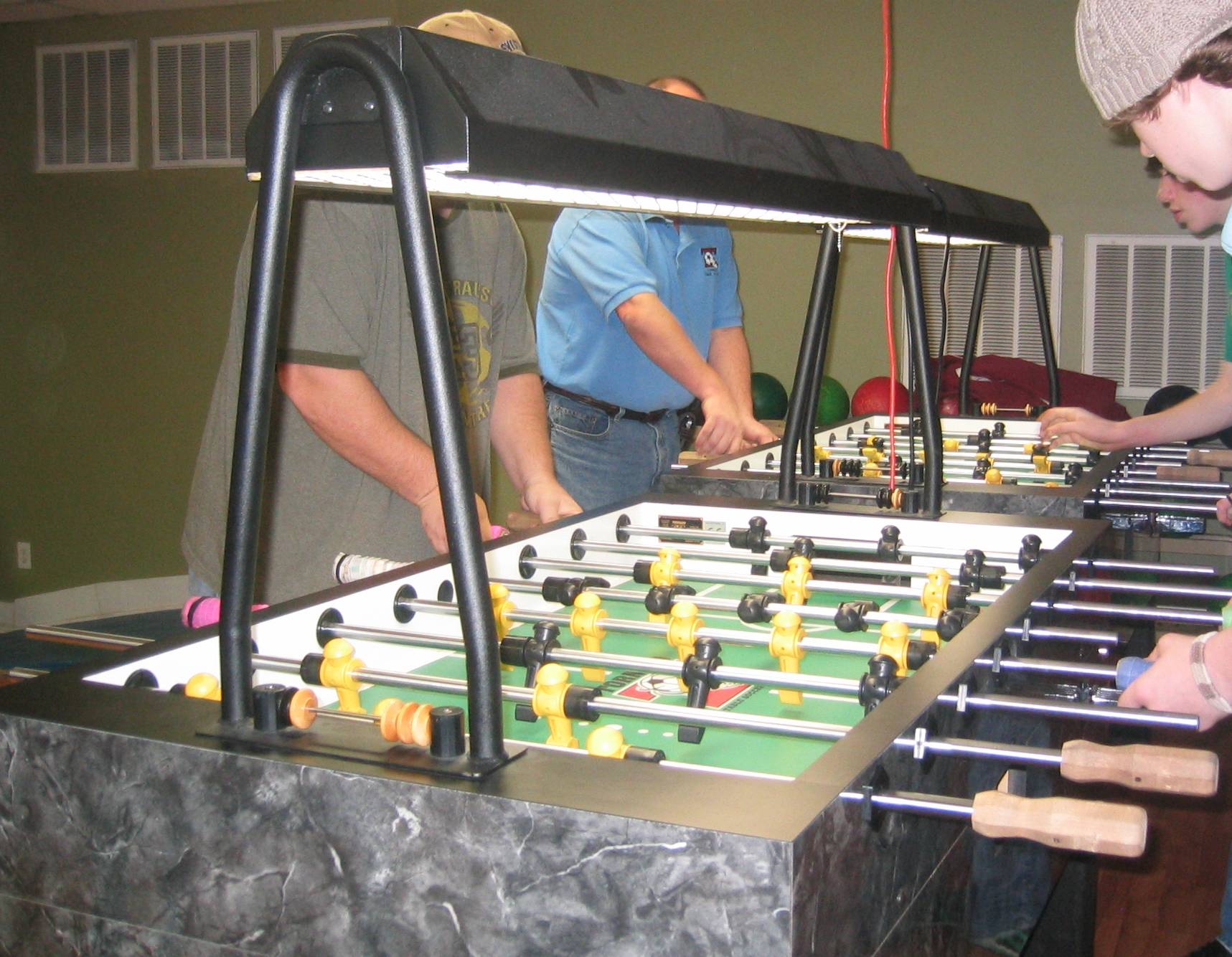 Coin-operated foosball tables forsale
