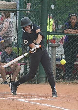 Claire Jenkins pictured during competition at High School state tournament-2015.