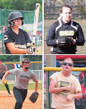 A Cullman Times photo of Claire Jenkins Player of the Year 6-18-15
