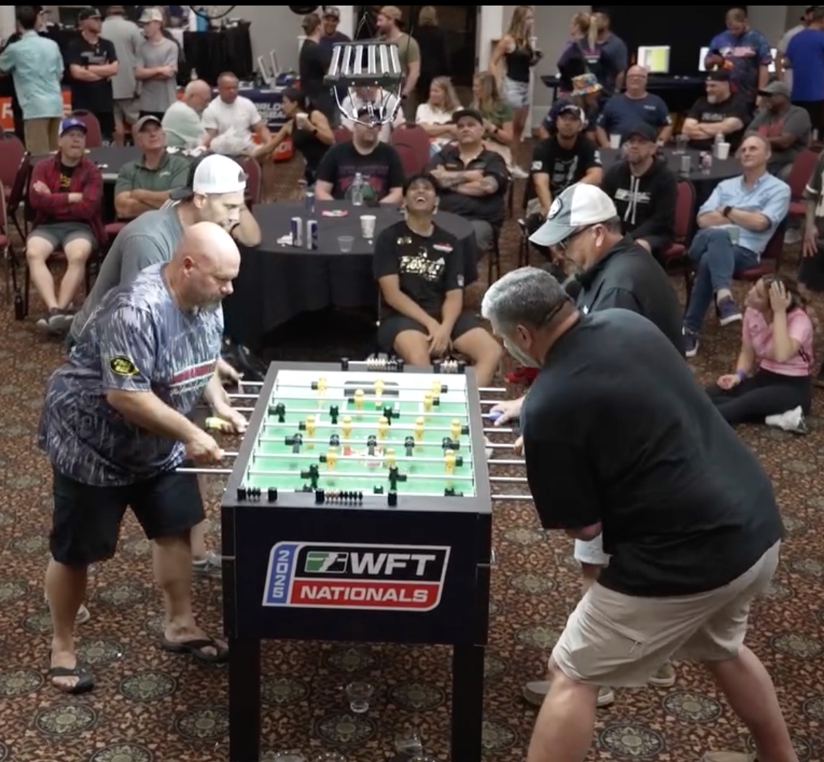 Players competing the 