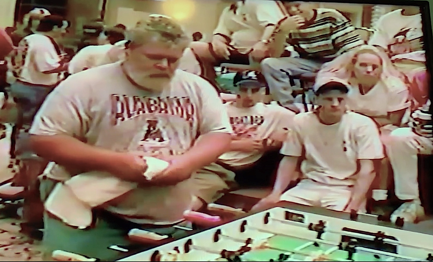 Kenny Reeves competing at singles at 1994 Masters Open in Atlanta,GA.